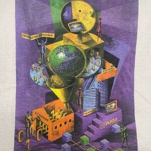 (AIIM) Y2K Computer / Internet Shirt